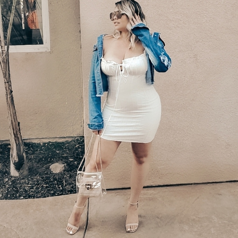 OOTD FASH Off the shoulder Mini dress
